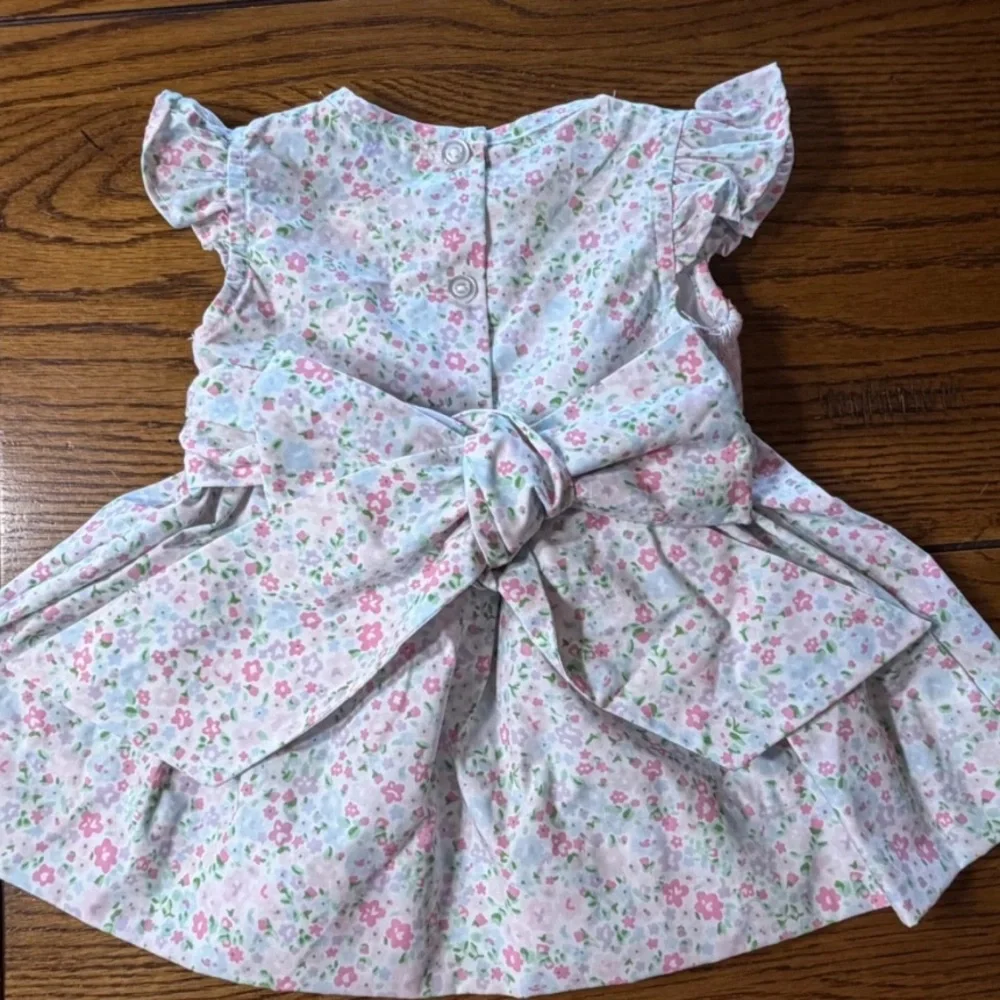 RARE TBBC Smocked Dress w Large Sash SPECIAL HTF Beaufort Bonnet Company NWT